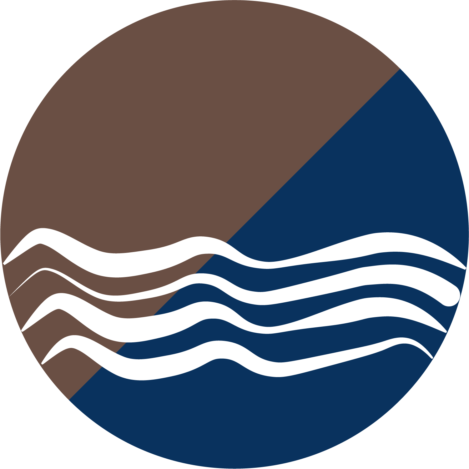 Icon für Hochwasser und Mure.